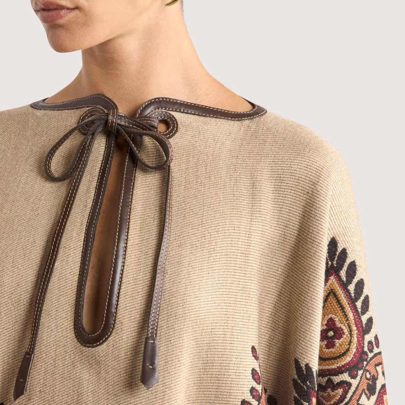 Cape With Neck String