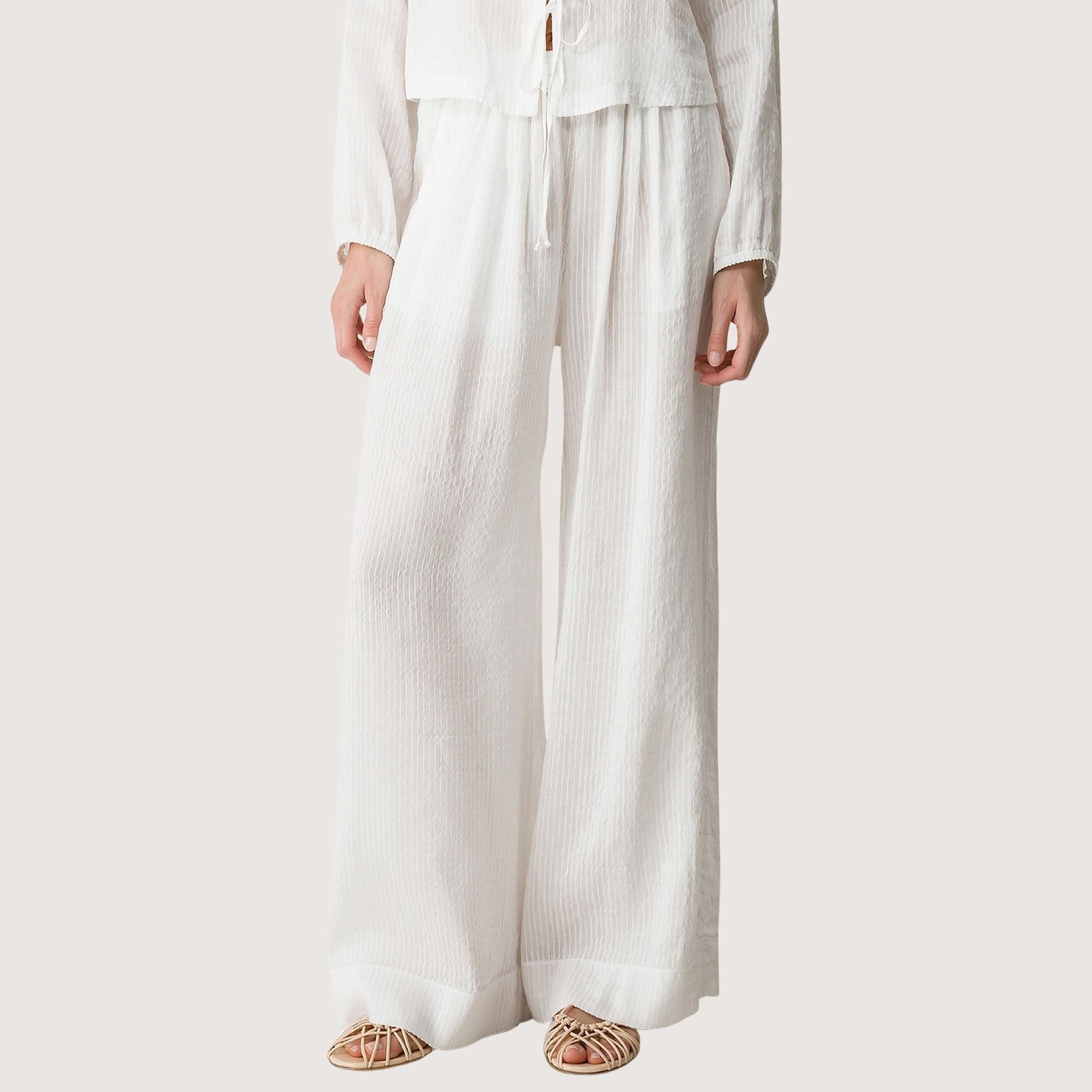 Voile Pinstriped Pants