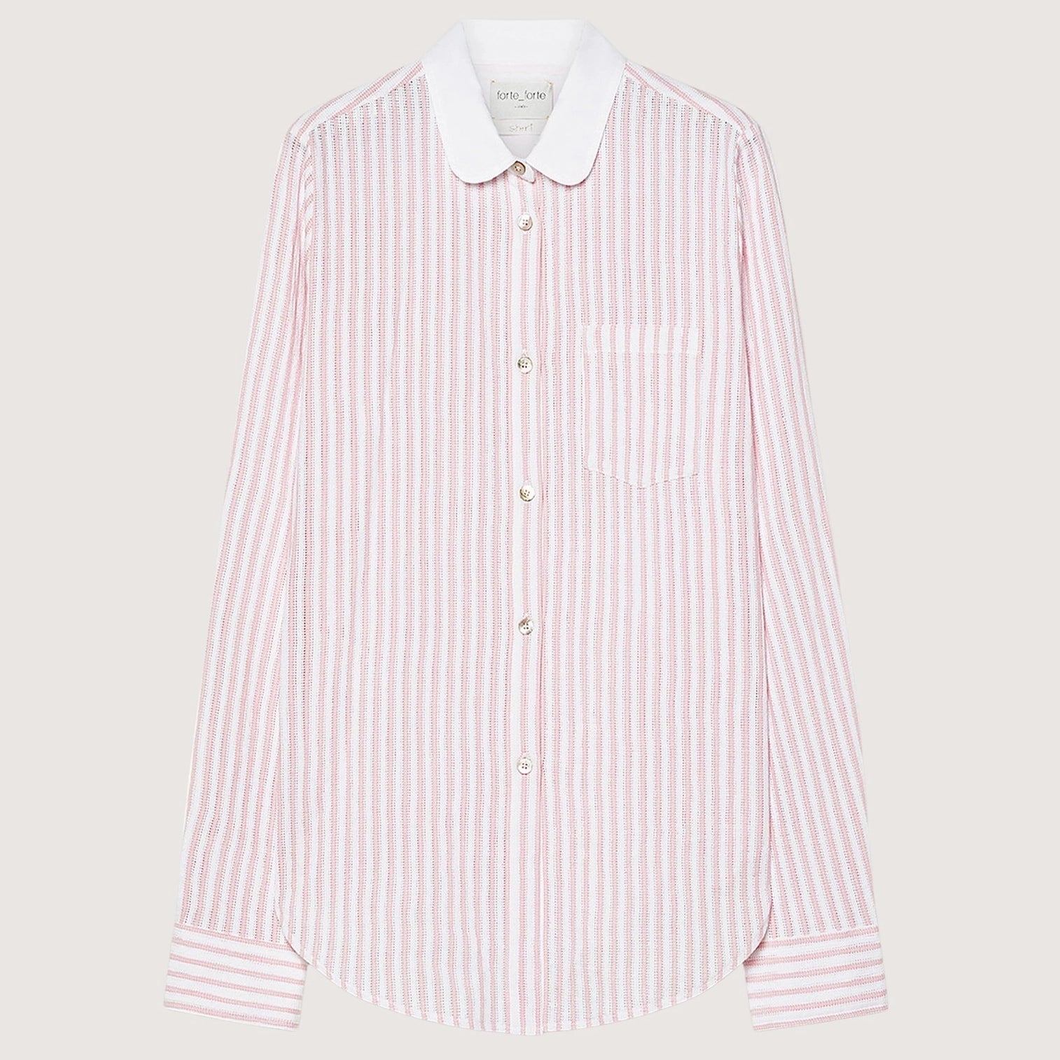 Leno Weave Stripe Shirt