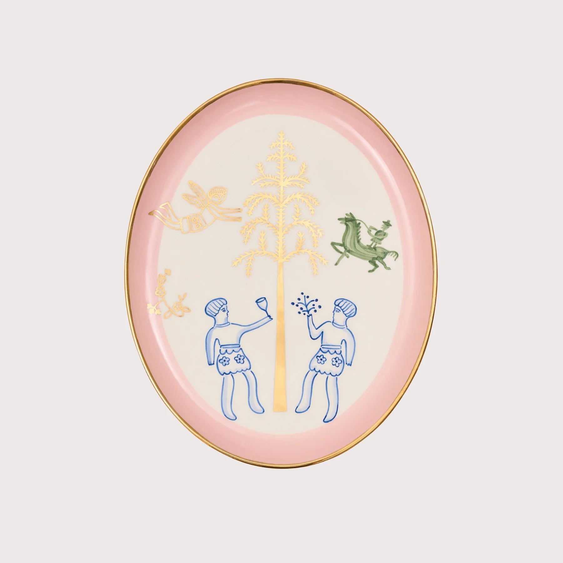 Vechornytsi Oval Plate