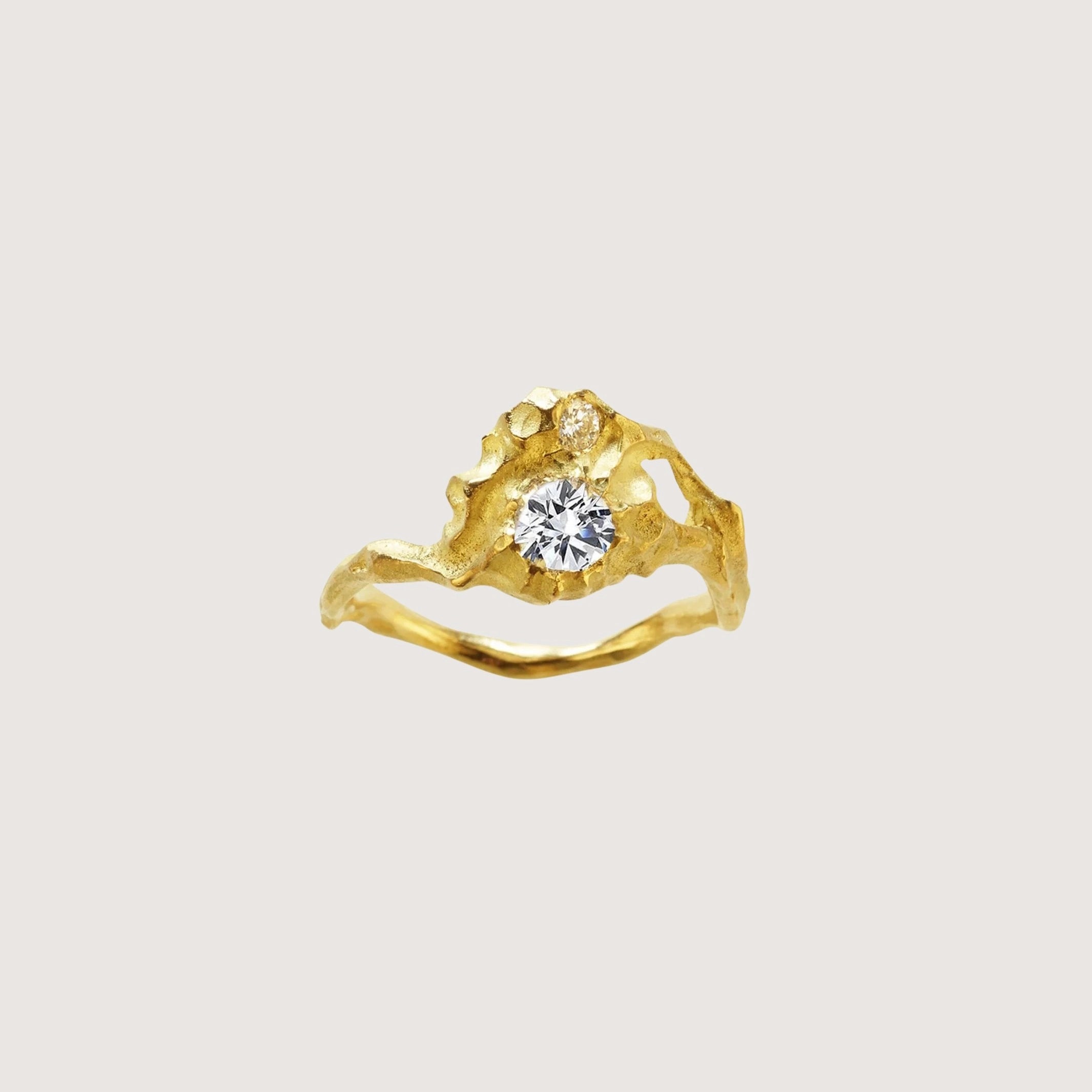 Sun Diamond Ring
