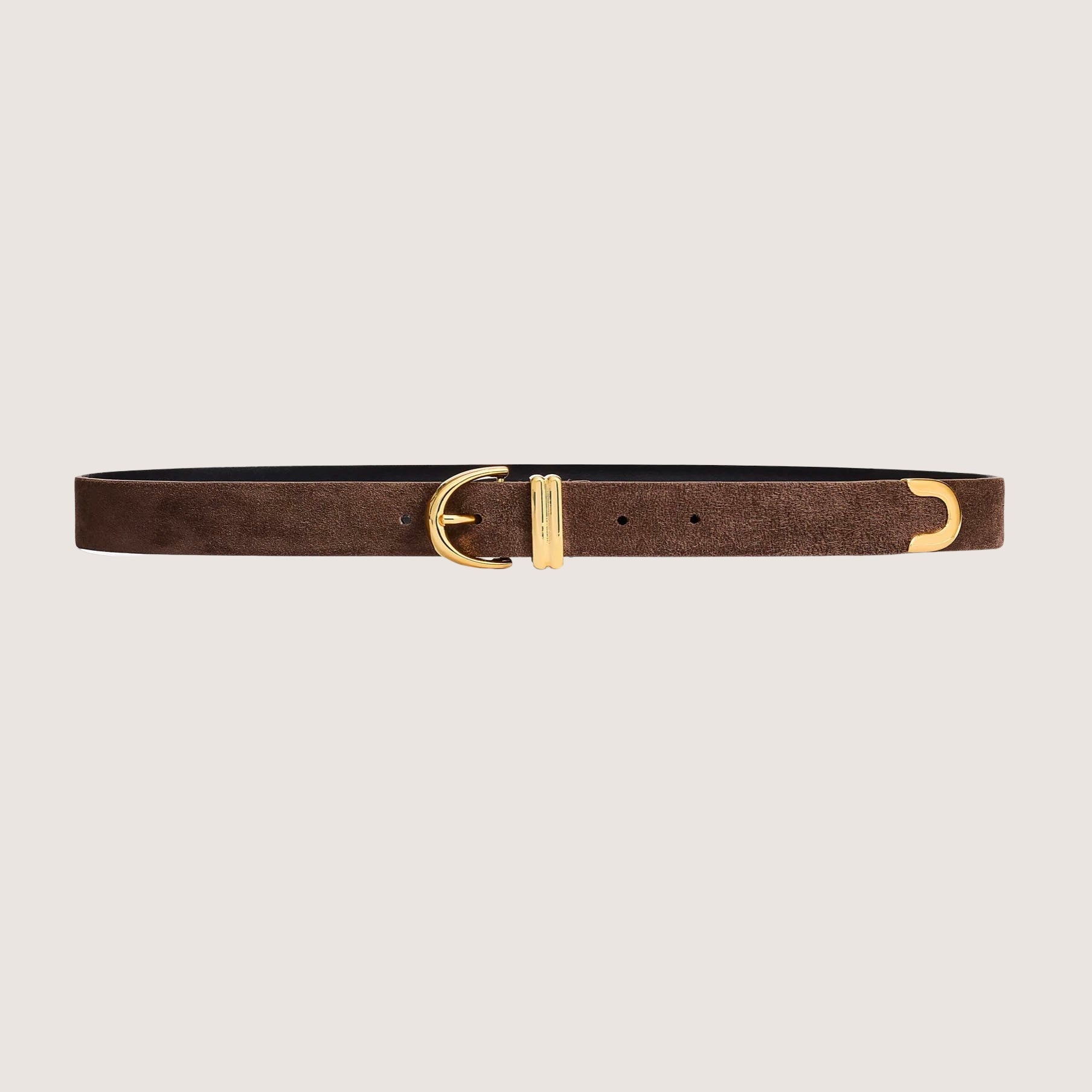Bambi Skinny Belt - Gold Hardware