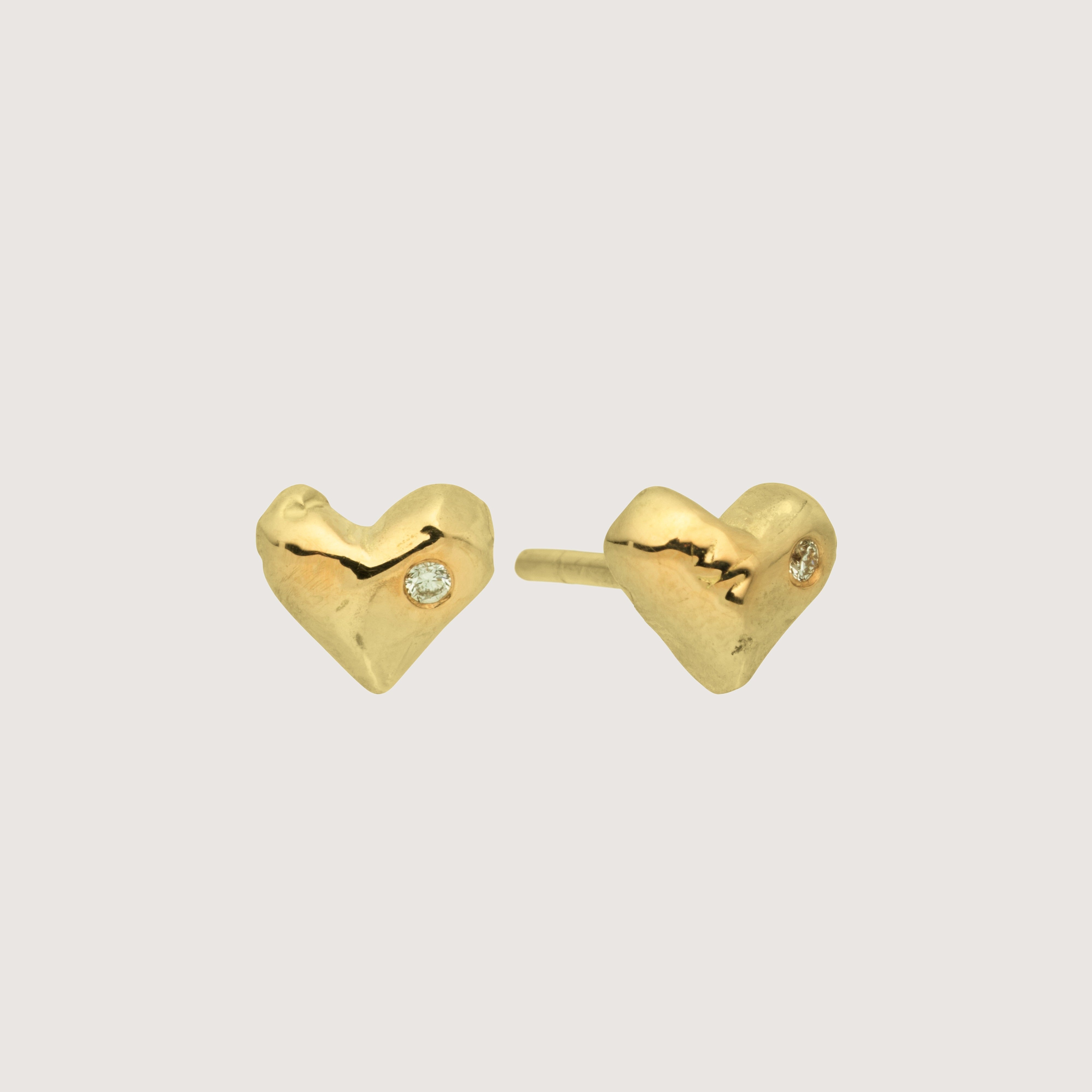 Heart Studs