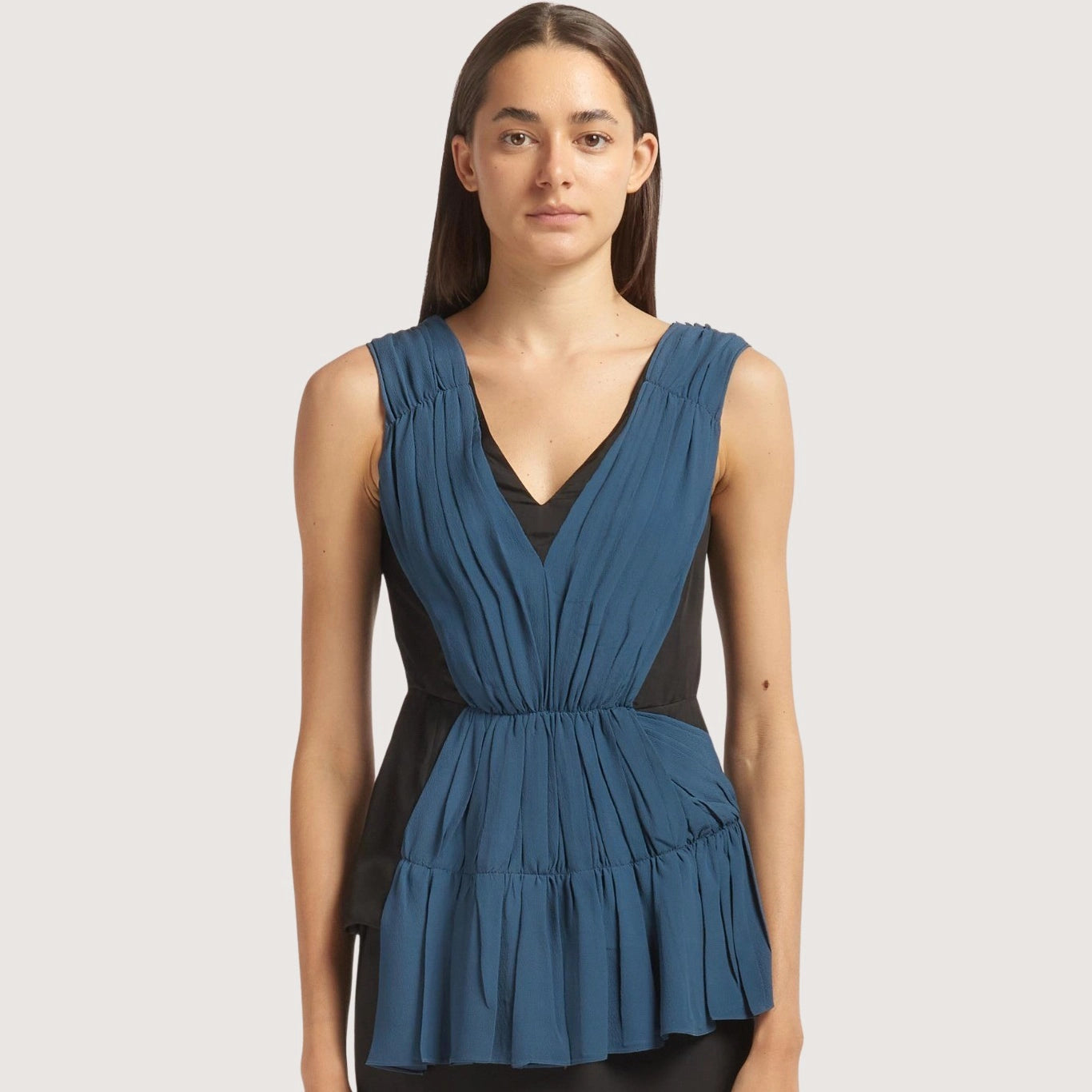 Asymmetric Draped Top