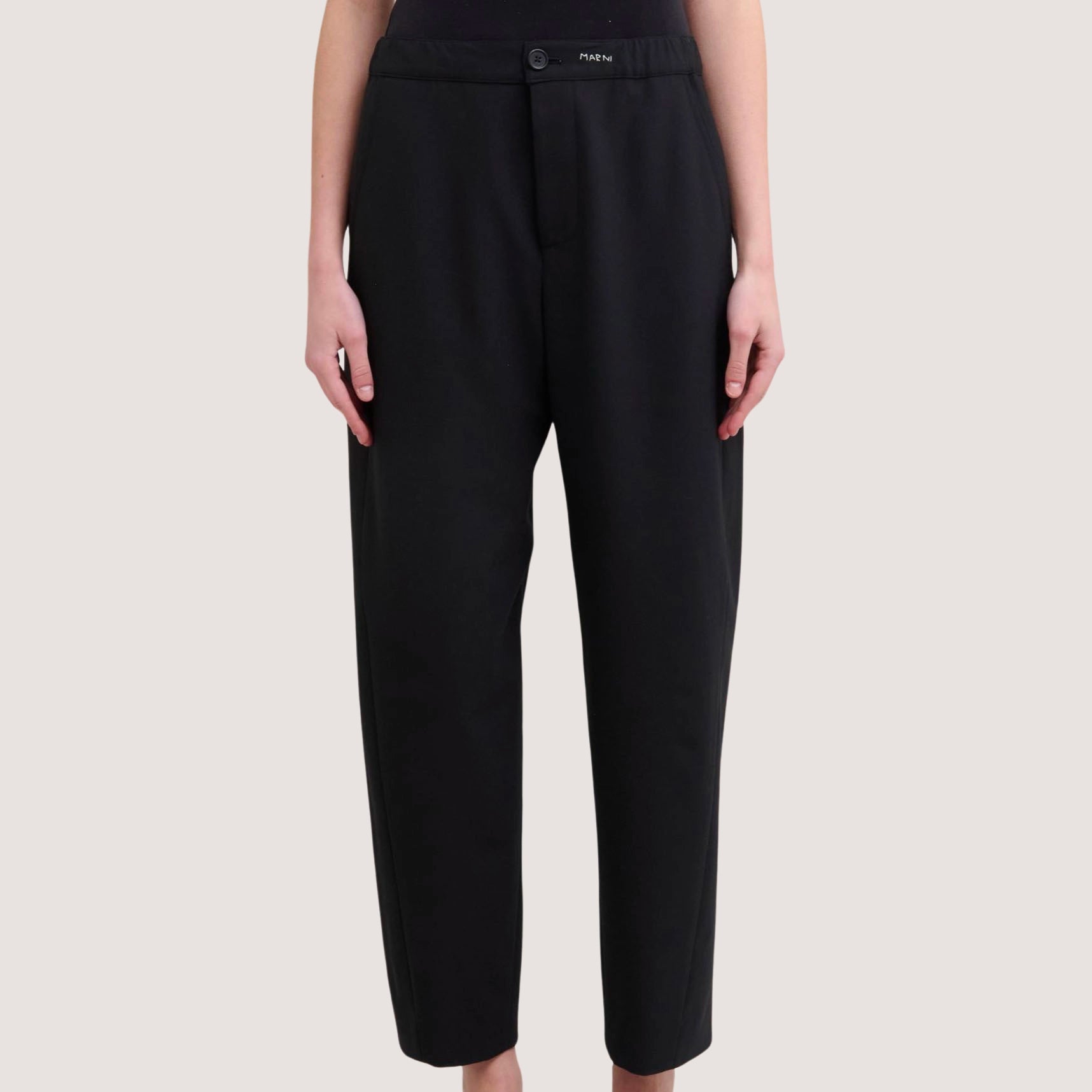 Trouser With Embroidery