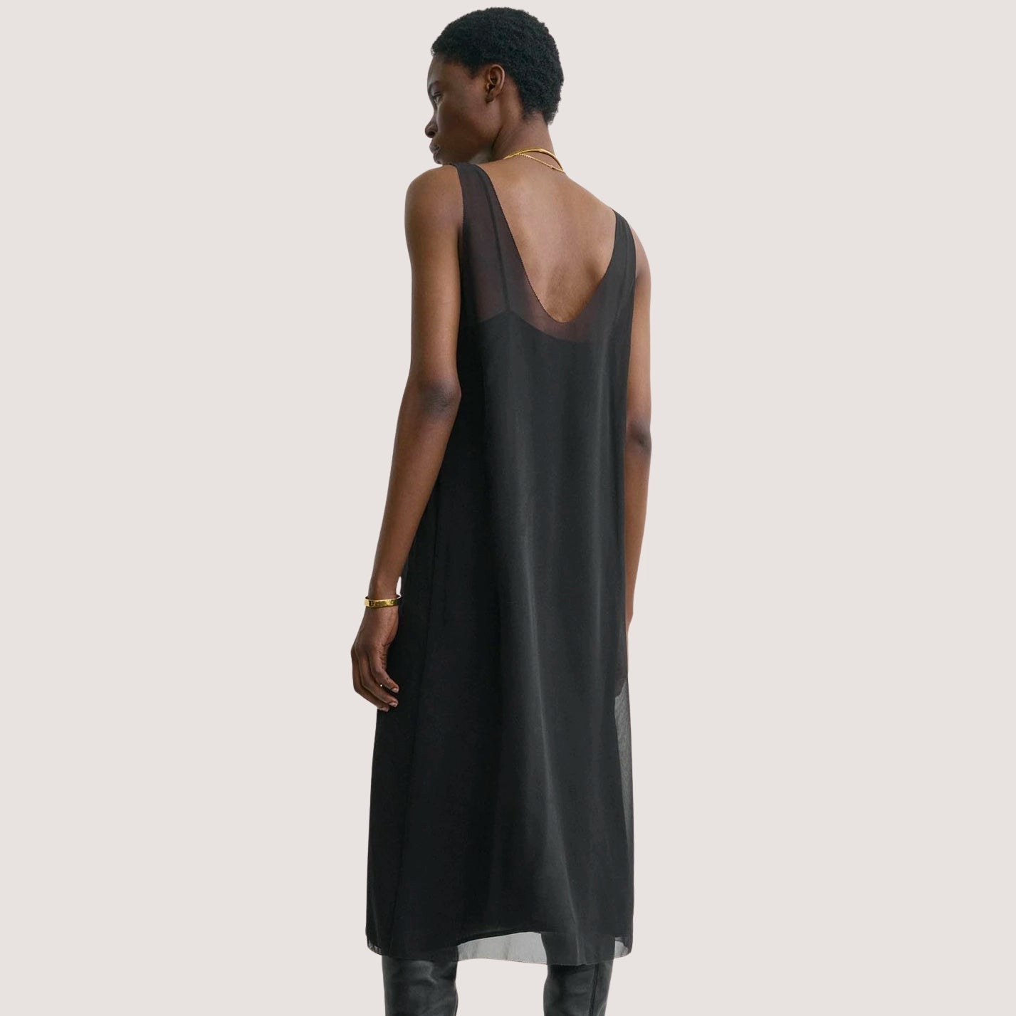 Chiffon Slip Dress