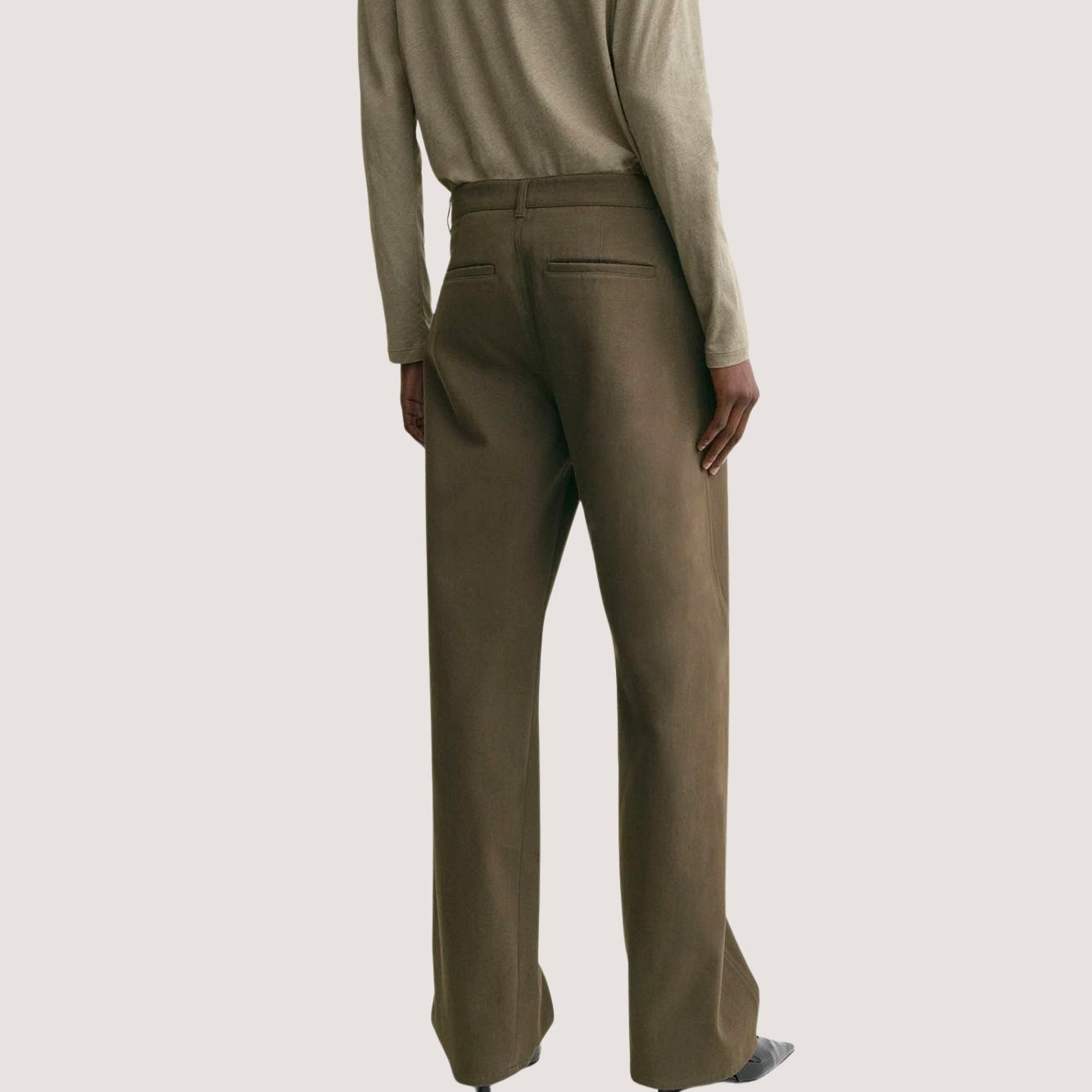 Relaxed Twisted Trouser