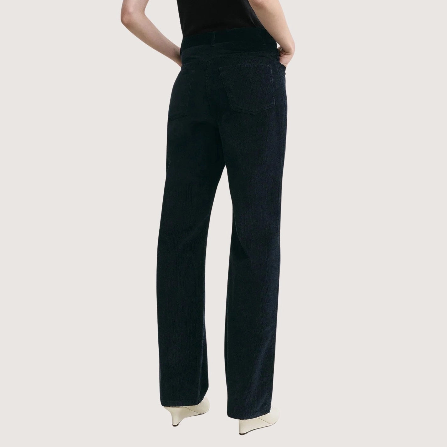 Straight Cord Trouser