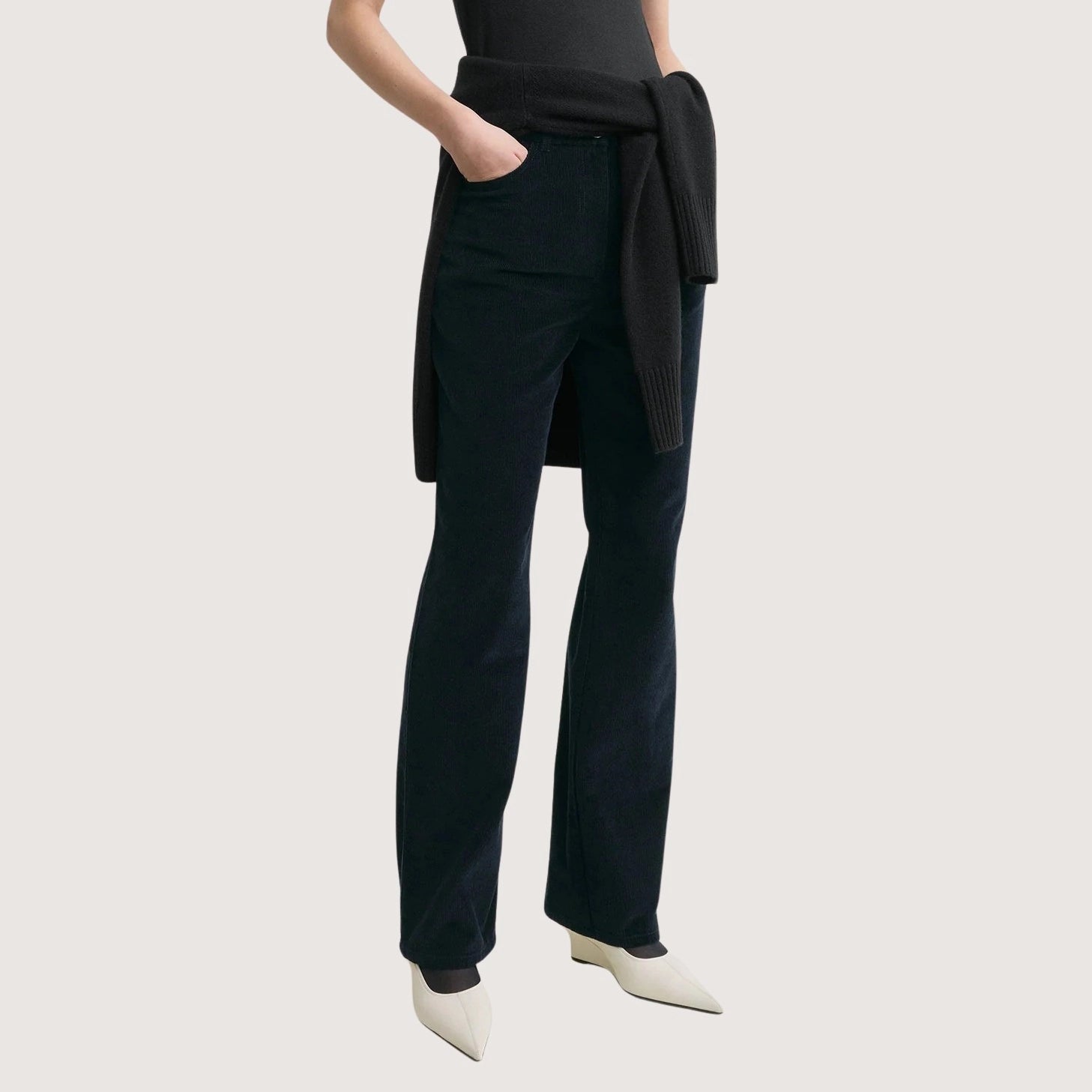Straight Cord Trouser