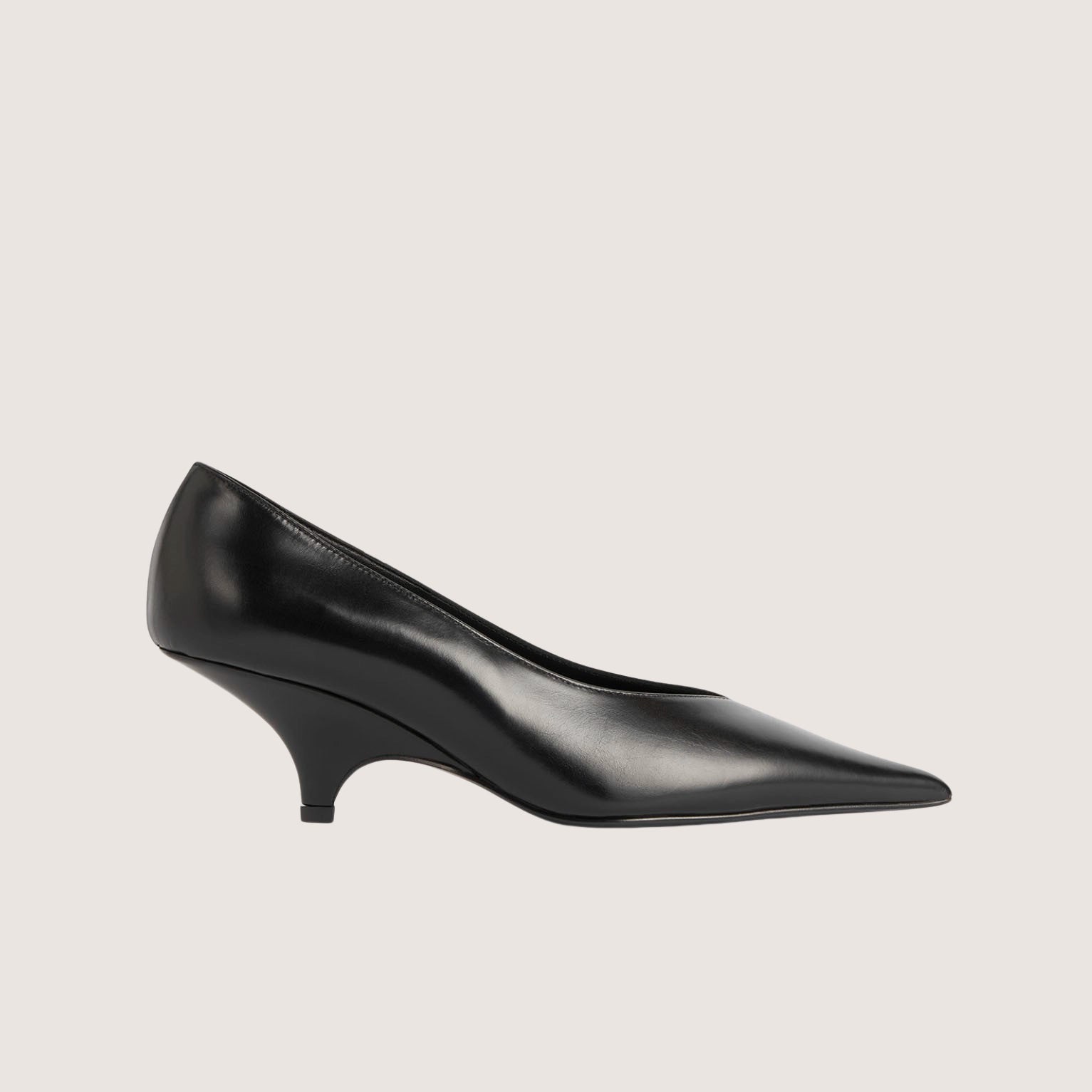 The Wedge Heel Pump