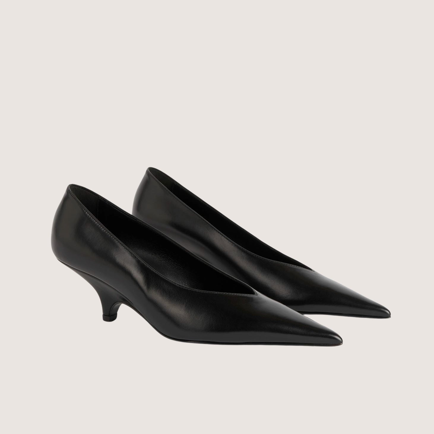 The Wedge Heel Pump