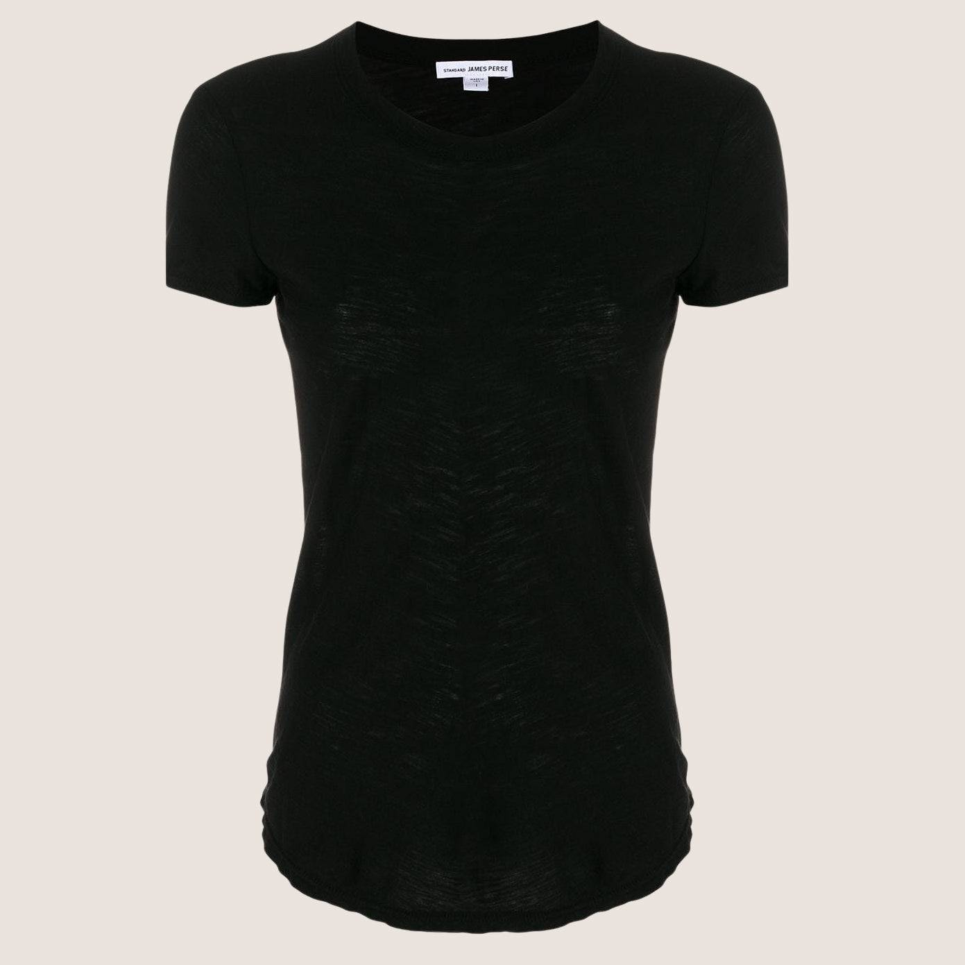 Sheer Slub Crewneck Tee