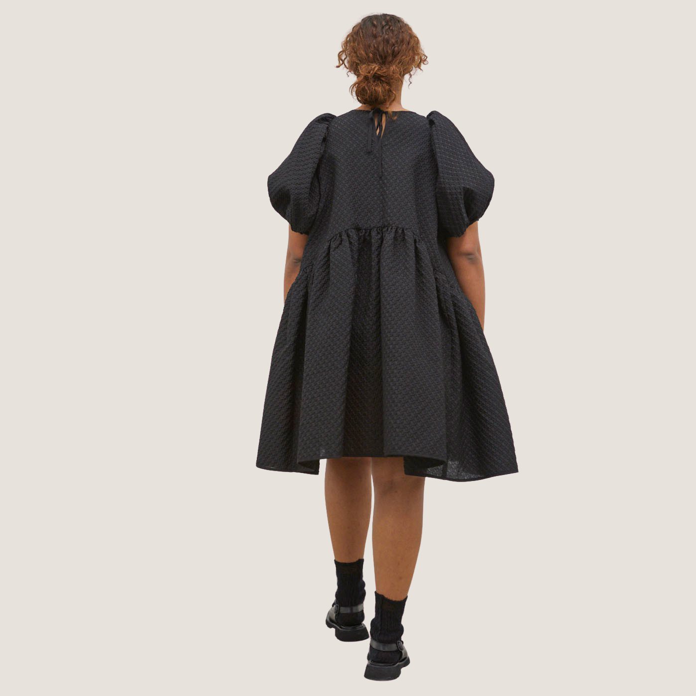 ま*ろ様 【加工あり】UK10 ALEXA DRESS ceciliebahns ALEXA | DRESS BLOSSOM MATELASS… WHITE
