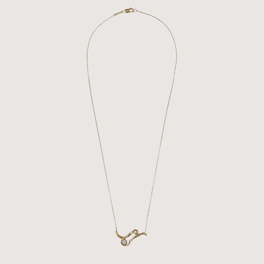 Node Diamond Necklace