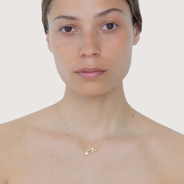 Node Diamond Necklace