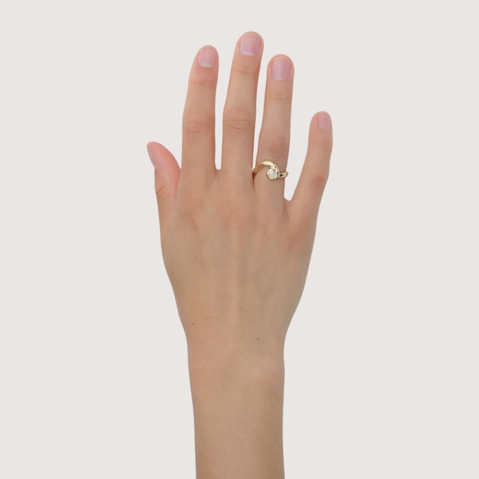 Petite Cadence Diamond Ring