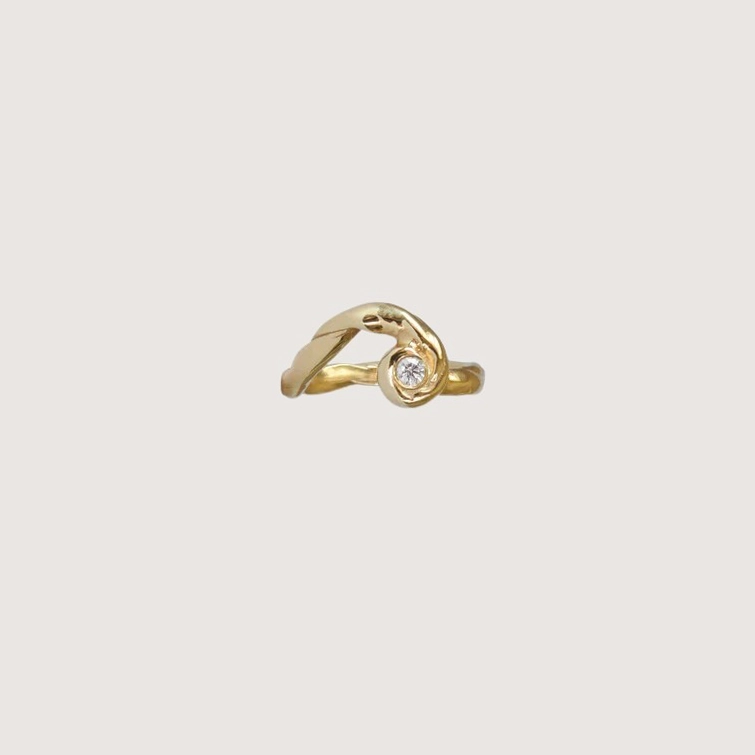 Petite Cadence Diamond Ring