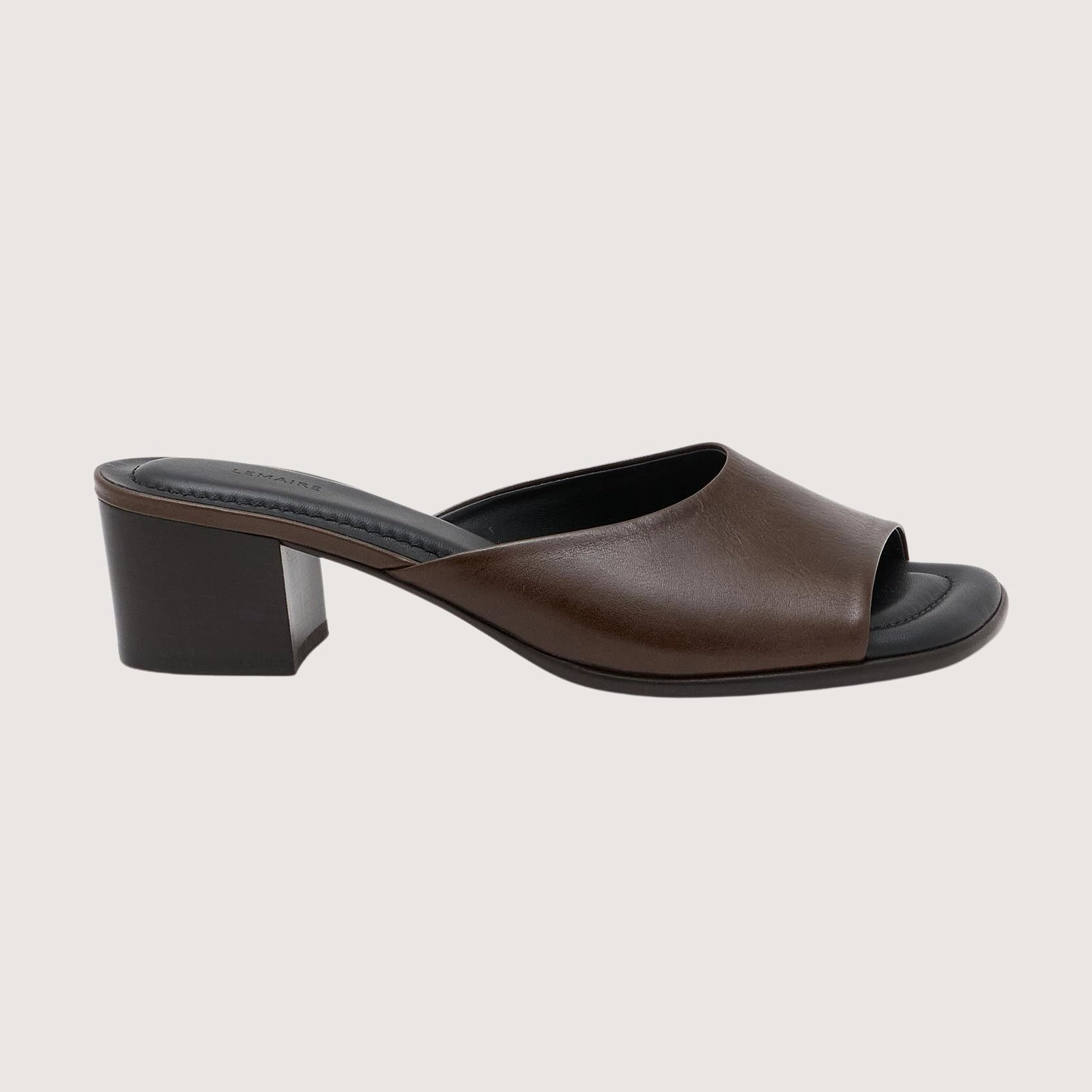 Squared Heeled Mules 55