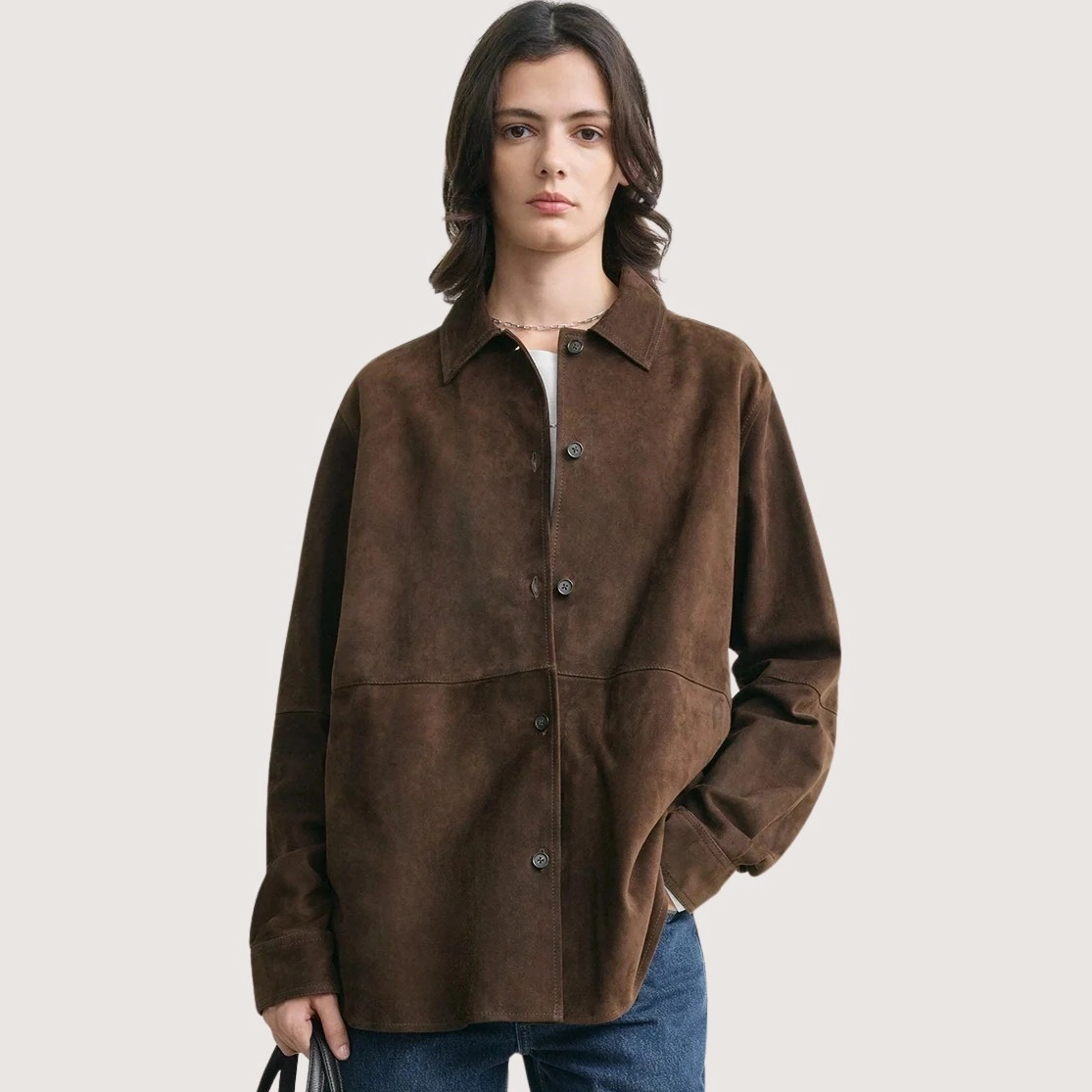 Soft Suede Overshirt